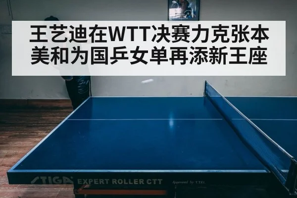 王艺迪在WTT决赛力克张本美和为国乒女单再添新王座